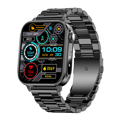 COLMI P80 Smartwatch black Stainless steel