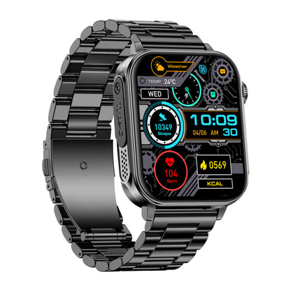 COLMI P80 Smartwatch black Stainless steel