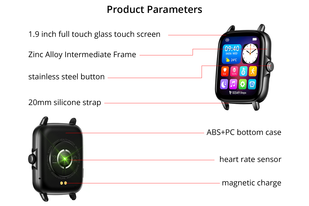 COLMi-P30-Smart-watch-Product-Parameters-A214