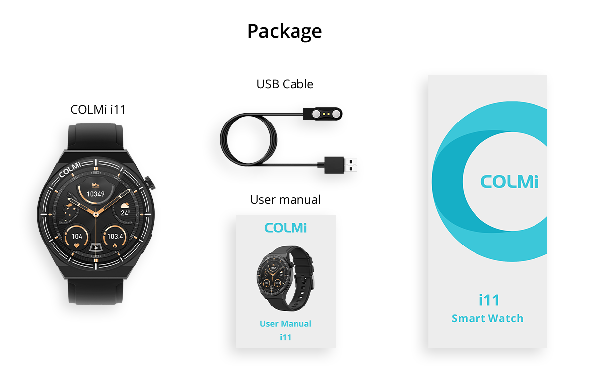 Smart Watch COLMi i11 Package Contents (21)